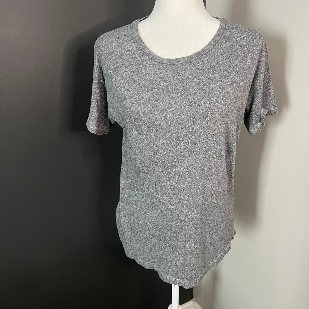 Madewell Woman’s 2 Piece Cotton Gray Short Sleeve T- Shirts-‎ Size M